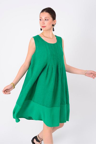 Park Moda ΦΟΡΕΜΑ ΑΜΠΟΥΡΑ ΛΕΝΤΕΝΙΚΟ ΧΩΡΙΣ ΜΑΝΙΚΙΑ ΜΕ ΛΕΠΤΟΜΕΡΗ ΠΙΛΕ 21-39