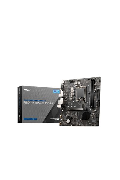 ARMSİLVER MSI | PRO H610M-G DDR4 | Rodzina procesorów Intel | Gniazdo procesora LGA1700 | DDR4 DIMM