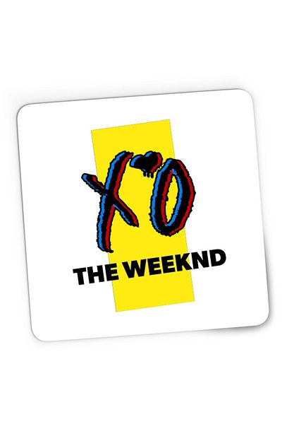 OEM Mousepad Gaming The Weeknd Logo Albums Popular World Tour, 21x19 см