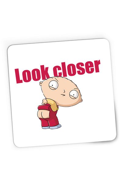OEM Mousepad Gaming Family Guy Playstation 2 Griffin Brian Peter Look, 21x19 см