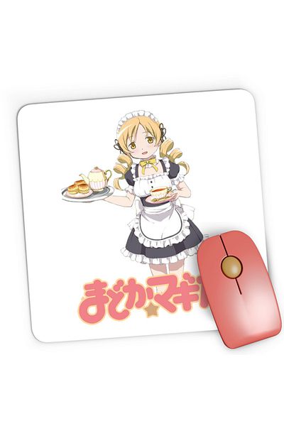 OEM Mousepad Gaming Madoka Magica Mami Tomoe Weapon Anime Cute, 21x19 см