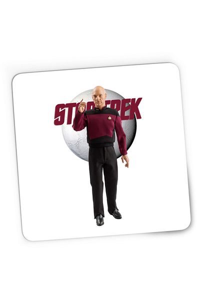 OEM Mousepad Gaming Star Trek Patrick Stewart's Jean-Luc Picard Costume Astronaut, 21x19 см