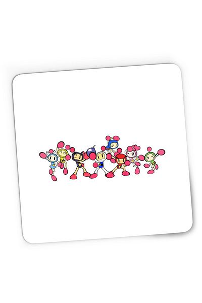 OEM Mousepad Gaming Bomberman Team Friends Members, 21x19 см