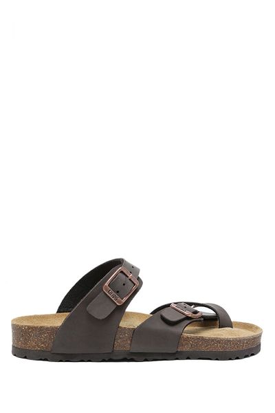 Kifidis Ks10261Sk Soft Step Women's Cork Slippers 36-41 03 - Brown