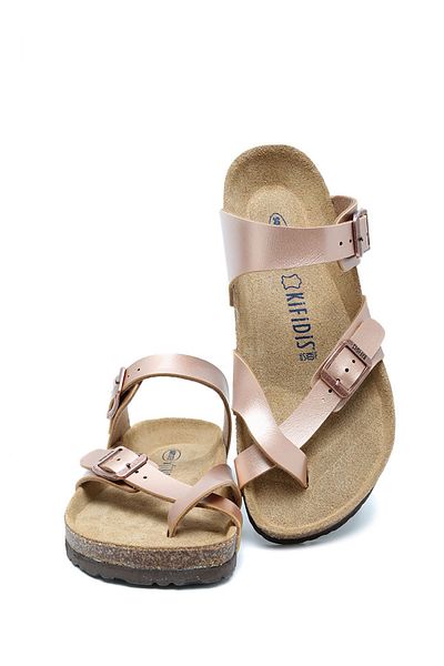 Kifidis Ks10261Sk Soft Step Women's Cork Slippers 36-41 44 - Rose Gold