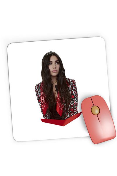 OEM Mousepad Gaming Dua Lipa Red Queen Concept, 21x19 см