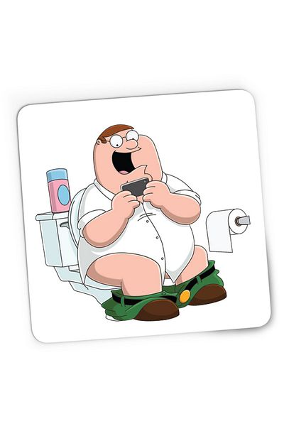 OEM Mousepad Gaming Family Guy Bathroom Smartphone Tik Tok Play, 21x19 см