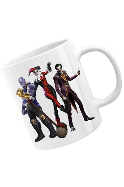 OEM Cana Joker Harley Quinn Woman Thanos Evil Real Life Story, alba, 330 ml