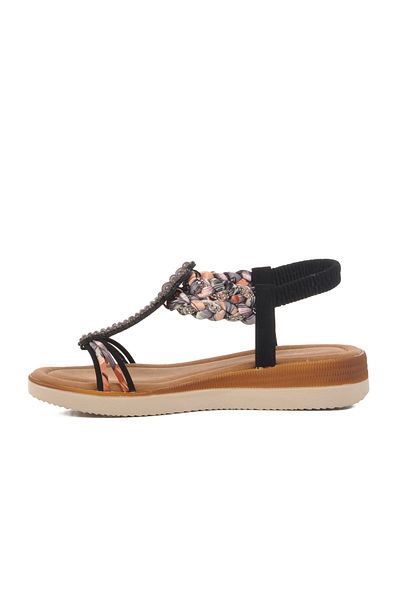 AYK'S Black Women's Sandals 358131 Z