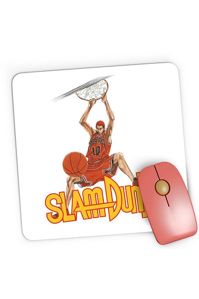 OEM Slam Dunk Sakuragi Attack Cosplay Otaku Gaming Mousepad, 21x19 cm