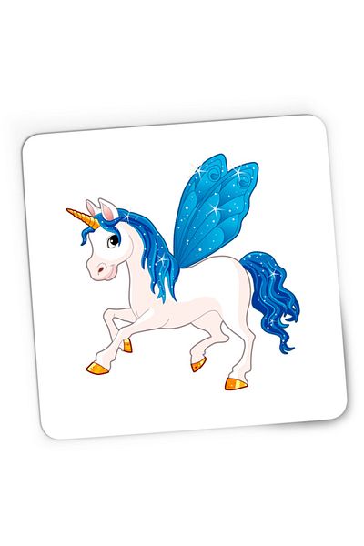 OEM Mousepad Gaming Unicorn Squad Fly Butterfly Water Element, 21x19 см