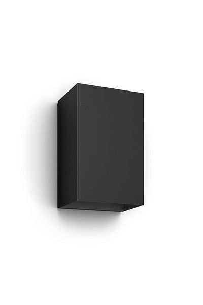 Philips Hue WCA Resonate Outdoor Wall Lantern, Black | Philips Hue