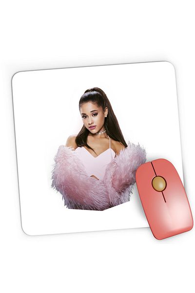 OEM Mousepad Gaming Ariana Grande Pink Beauty Queen Award Music, 21x19 см