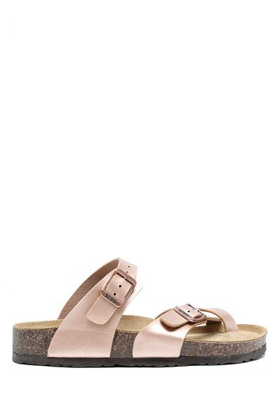 Kifidis Ks10261Sk Soft Step Women's Cork Slippers 36-41 44 - Rose Gold