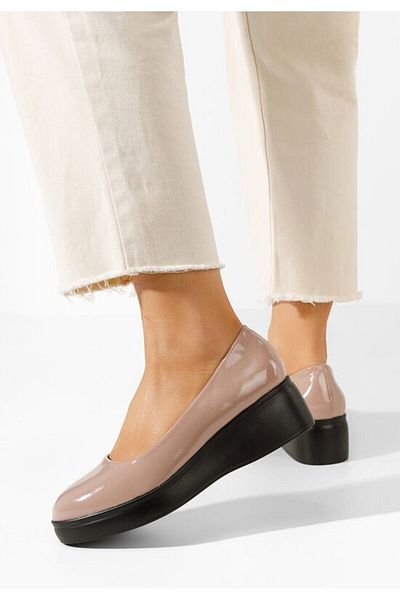 B T Shoes Pantofi casual damă Milanca V2 kaki