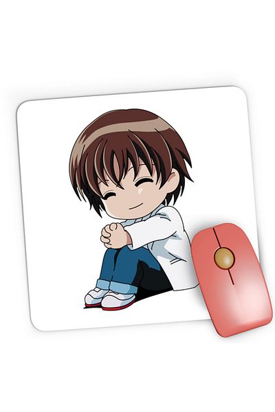 OEM Mousepad Gaming Prince of Tennis Ryouma Chibi Small Rookie Action, 21x19 см