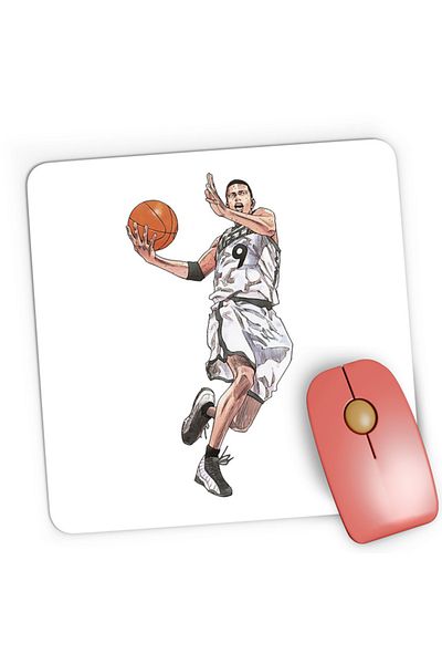 OEM Slam Dunk Mito Youhei Otaku Rebel Anime Gaming Mousepad, 21x19 cm