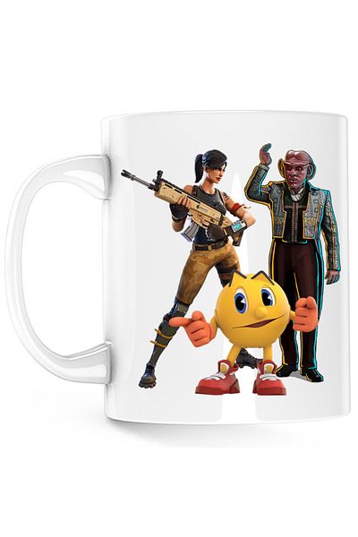 OEM Cana Fortnite Pacman Star Trek Gameplay Survival, alba, 330 ml