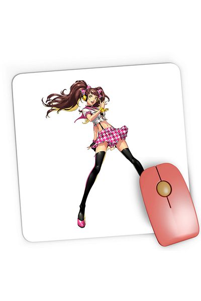 OEM Mousepad Gaming Persona Rise Kujikawa School Club Music Weeb, 21x19 см
