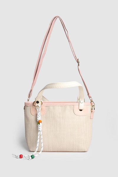 La La'Graccio Paris Geantă de mână și crossbody Houston pentru femei Lagraccio Paris, pudră de paie