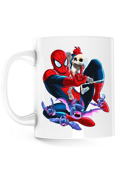 OEM Cana Spiderman Clash of Clans Clash Royale Game, alba, 330 ml