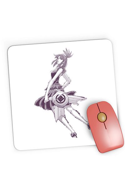 OEM Mousepad Gaming Terra Formers Kanako Sanjo Otaku Survival Horror, 21x19 cm