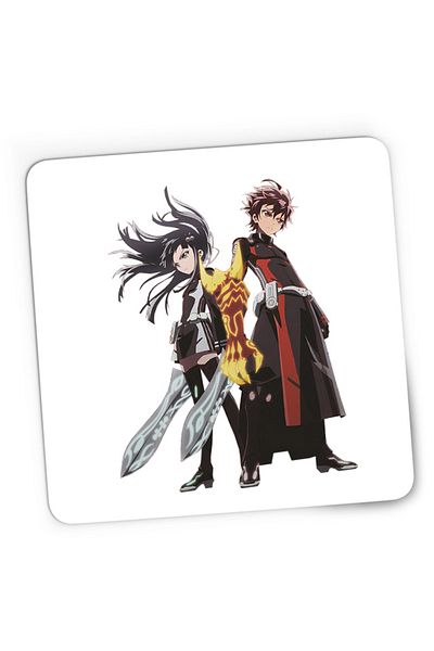 OEM Mousepad Gaming Twin Star Exorcists Brothers Benio Shibui, 21x19 см