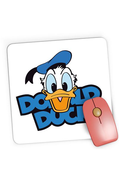 OEM Mousepad Gaming Donald Duck Happy Smile Cartoon Children, 21x19 см