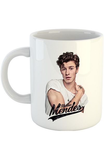 OEM Cana Shawn Mendes Singer Copywritter Vine, alba, 330 ml