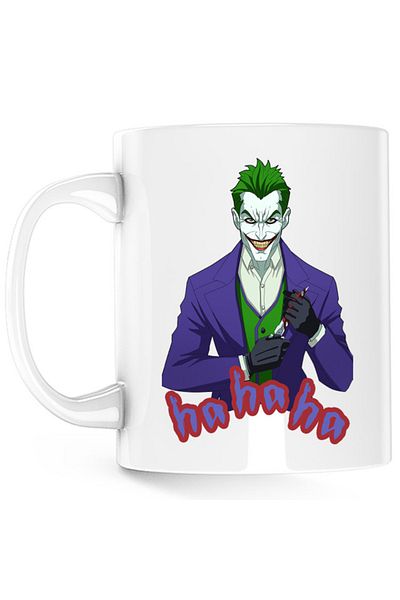 OEM Cana Joker Laugh Evil Gloves Crazy Man, alba, 330 ml