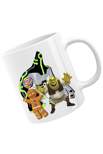 OEM Cana Ben10 Shrek Cookie Adventure Action Medieval, alba, 330 ml