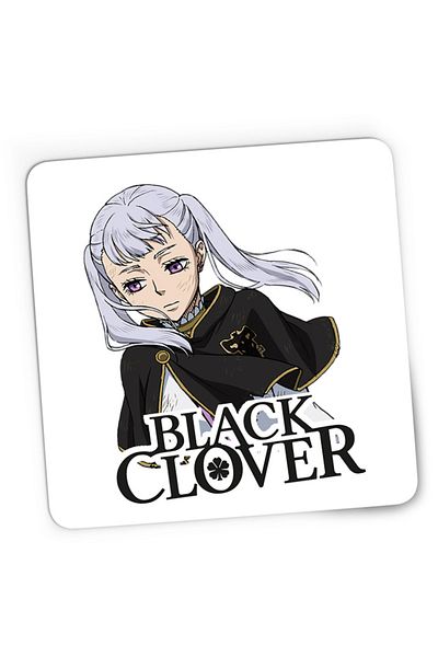 OEM Mousepad Gaming Black Clover Noelle Silver Princess Action Pony Tail, 21x19 см