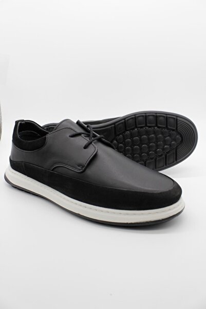 İmza 100% Leather Laced Casual Shoes 1033250117