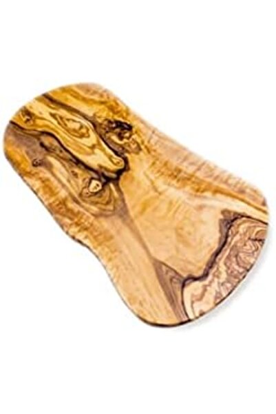 Generic لوح تقطيع بيضاوي من خشب الزيتون ساتيكس، 35 سم