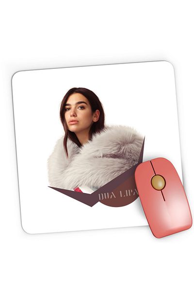 OEM Mousepad Gaming Dua Lipa Lady Stream Music Break My Heart, 21x19 см