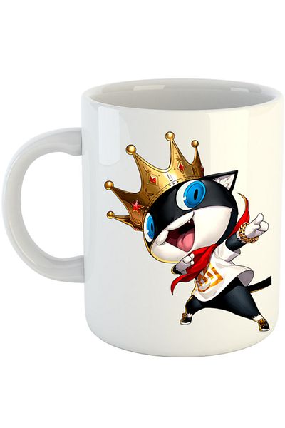OEM Cana Persona Mascot King Action Music Cat, alba, 330 ml
