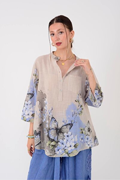 Park Moda 15455F-87 ΠΟΥΚΑΜΙΣΟ ΜΕ ΣΧΕΔΙΟ ΜΕΛΙΣΜΑΤΟΣ ΜΕΛΙΣΜΑΤΟΣ