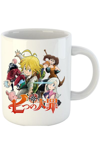 OEM Cana Seven Deadly Sins Anime Akame Suzuki Nakaba, alba, 330 ml