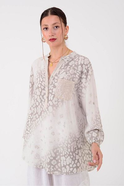 Park Moda 15451-16 CĂMĂȚĂ CU DETALII LEOPARD