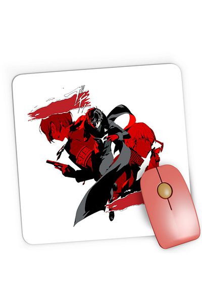 OEM Mousepad Gaming Persona Akira Yuuki Yuusuke Shujin Academy, 21x19 cm
