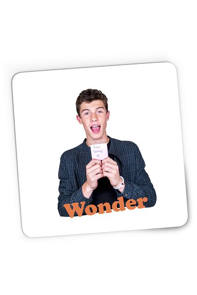OEM Mousepad Gaming Shawn Mendes Wonder Last Album Smile Always, 21x19 см