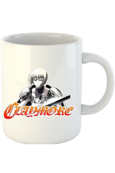 OEM Claymore Clare Yagi Norihiro Gore Mangaka Mug, white, 330 ml