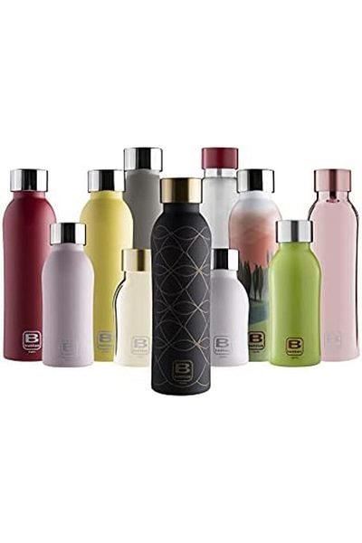 BUGATTI B Bottle Twin Insulated and Reusable 18/10 Stainless Steel Bottle for Hot and Cold Water - S