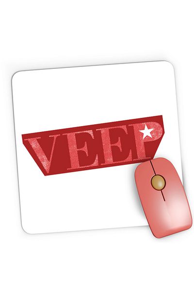 OEM Mousepad Gaming Veep Logo Lone Wolf Senator Drama TV Show, 21x19 см