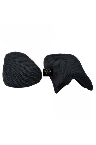 MOTO ULUSOY Seat Cover Mesh Double Seat Pulsar Ns 200 Rs 200 Mt-25 R-25 Cbr 1...