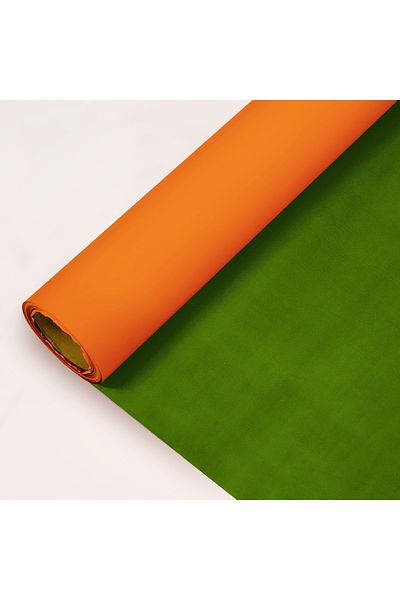 weloveis Orange&Green Color Roll Flower Bouquet Paper-25 Meters