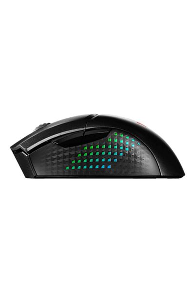 ARMSİLVER MSI | Lekka bezprzewodowa mysz do gier | Mysz do gier | GM51 | Bezprzewodowa | 2,4 GHz | Czarna