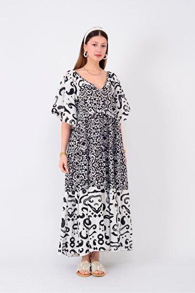 Park Moda AN10701 ROCHIE MARINĂ CU DECOLTEU ÎN V