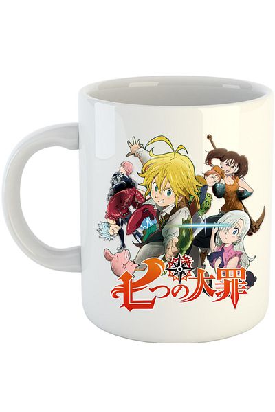 OEM Cana Seven Deadly Sins Anime Akame Suzuki Nakaba, alba, 330 ml