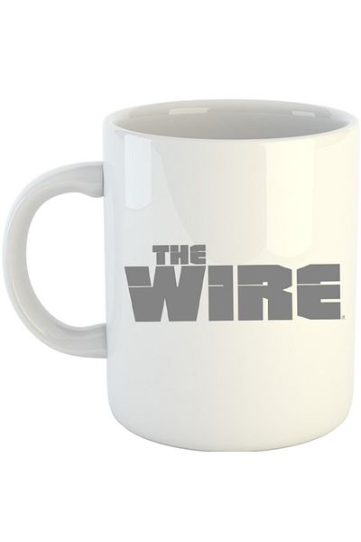 OEM Cana The Wire Logo Baltimore Detective James McNulty, alba, 330 ml